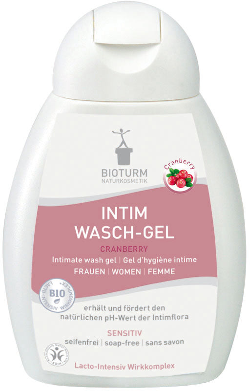 Gel Hygiène Intime Cranberry - 250 ml - Bioturm