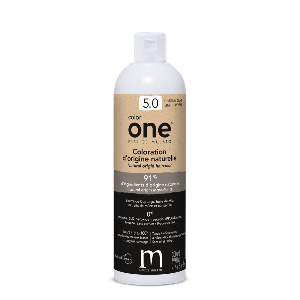 Color One - Mulato - 5.0 Châtain Clair - 300 ml