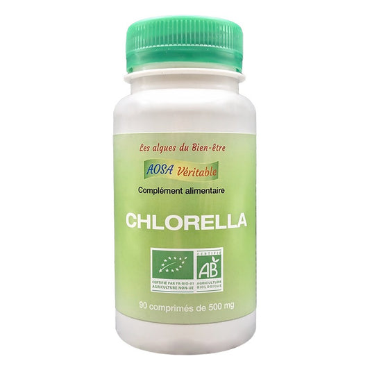 Chlorella - 90 Comprimés - Bio - Aosa Veritable