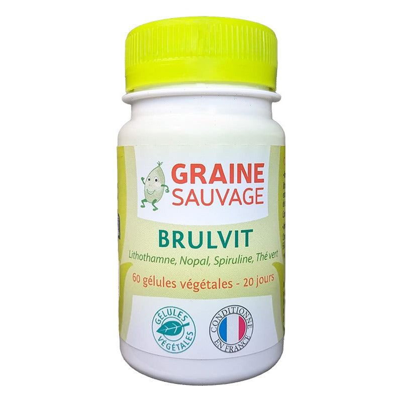 Brulvit - 60 Gélules Végétales - Graine Sauvage