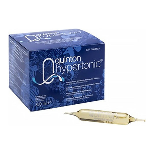 Hypertonic - 30 Ampoules de 10 ml - Quinton
