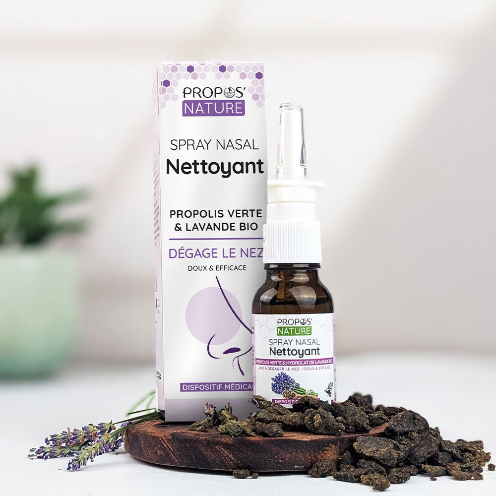Spray Nasal Propolis Verte et Lavande - 15 ml - Bio - Propos'Nature