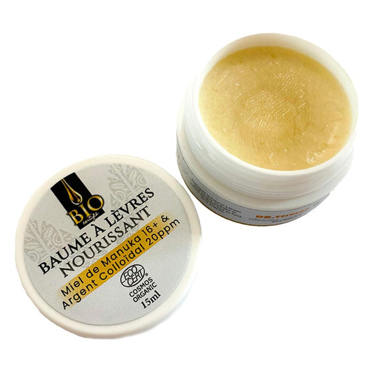 Baume à Lèvres Nourrissant Manuka 16+ - Pot de 15 ml - Cosmos Organic - Dr. Theiss