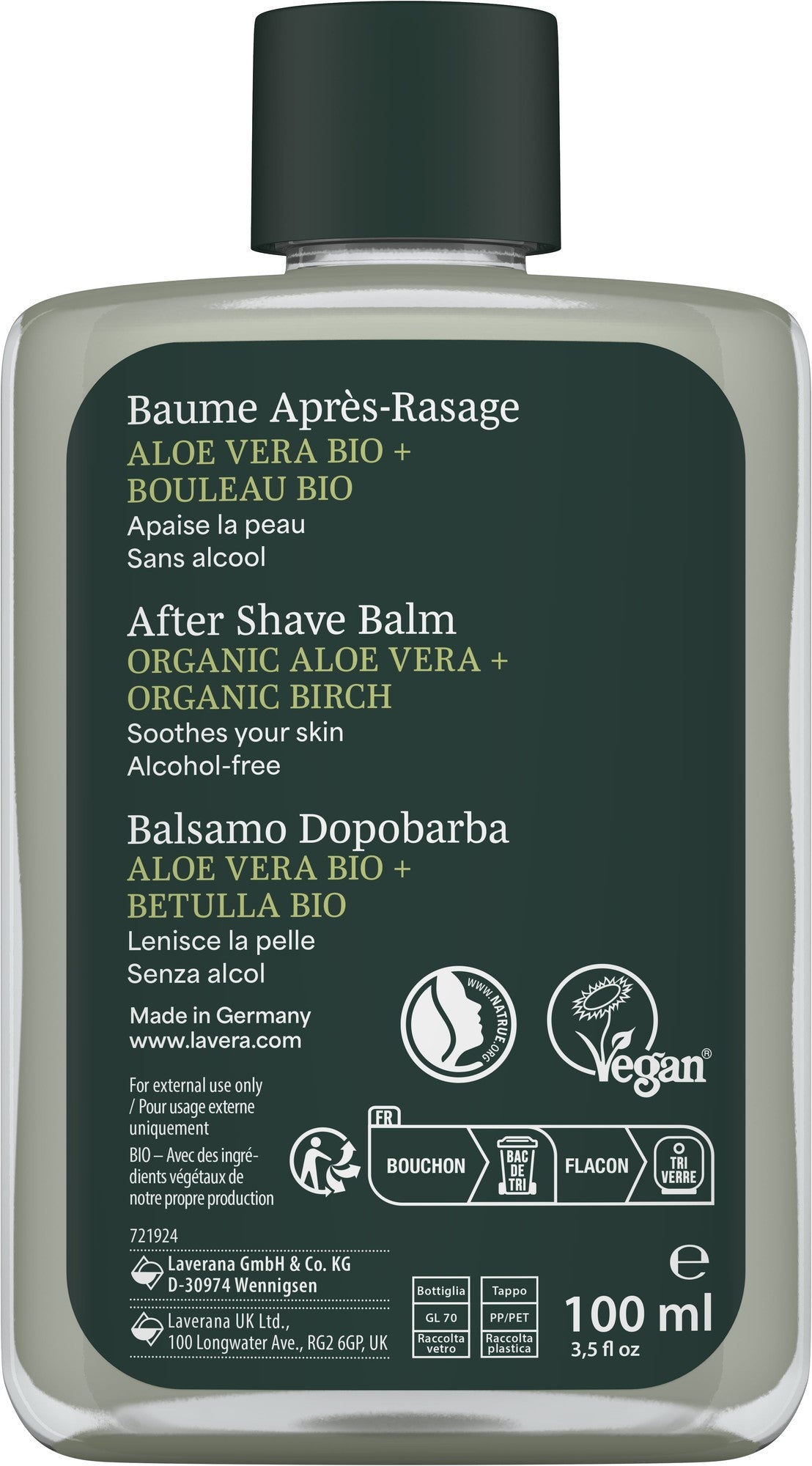 Men Sensitiv Baume Après-Rasage - 50 ml - Lavera