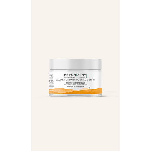 Baume Fondant Corps - 250 ml - Cosmos Organic - Dermaclay