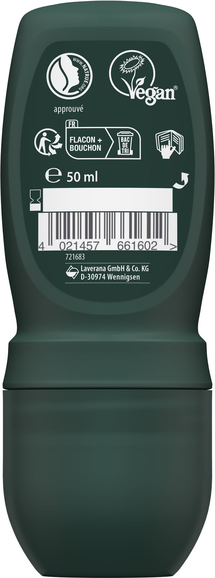 Men Sensitiv Déodorant Roll-On 48H - 50 ml - Lavera