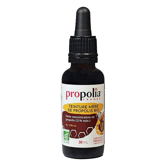 Teinture Mère de Propolis - Flacon de 30 ml - Bio - Propolia