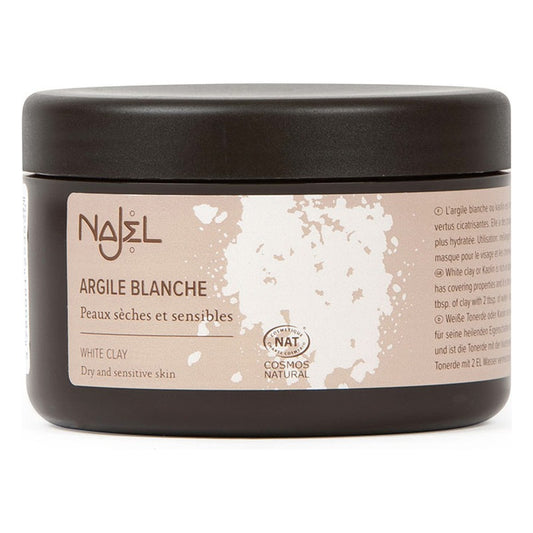Argile Blanche en Poudre - 90 g - Vegan - Najel