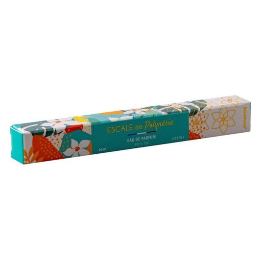 Eau de Parfum Escale en Polynésie - Évocation Tiaré - Bio - Bioveillance - Roll-On 10 ml