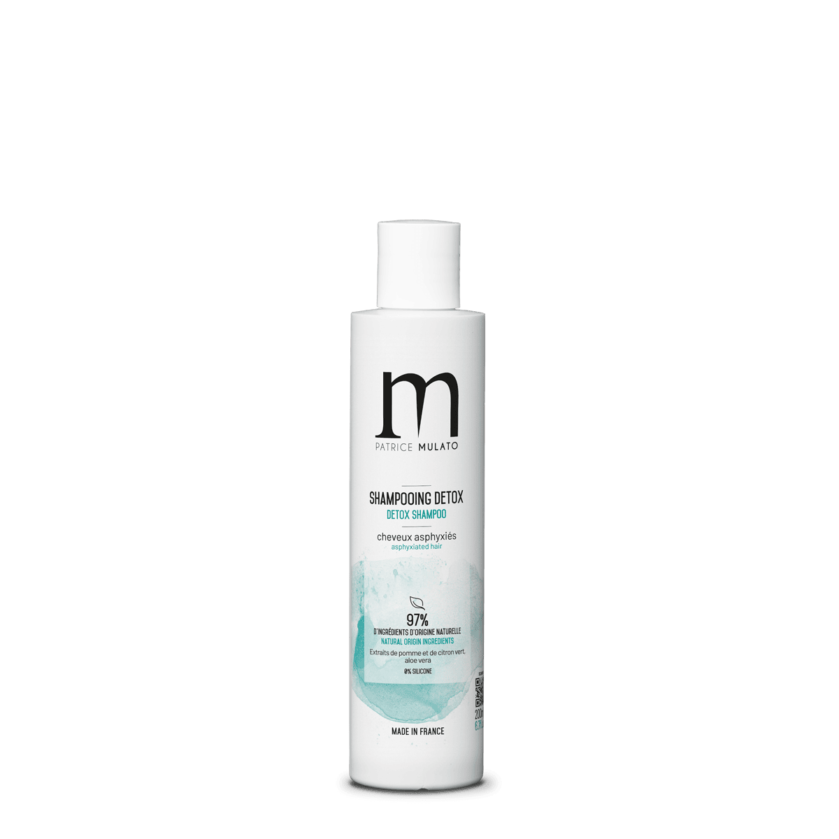 Shampooing Détox Cheveux Asphyxiés - 200 ml - Mulato