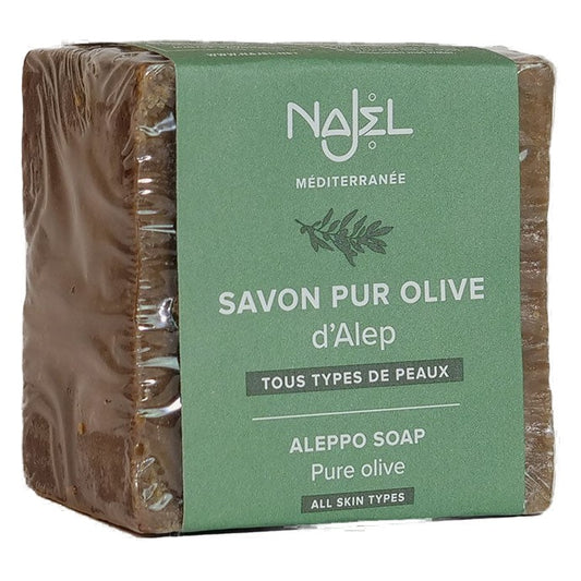 Savon d'Alep - Pur Olive (100%) - 190 g - Najel