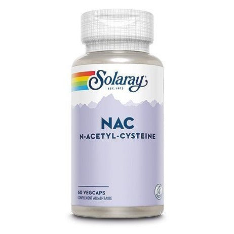 NAC - 600 mg - 60 Gélules Végétales - Solaray