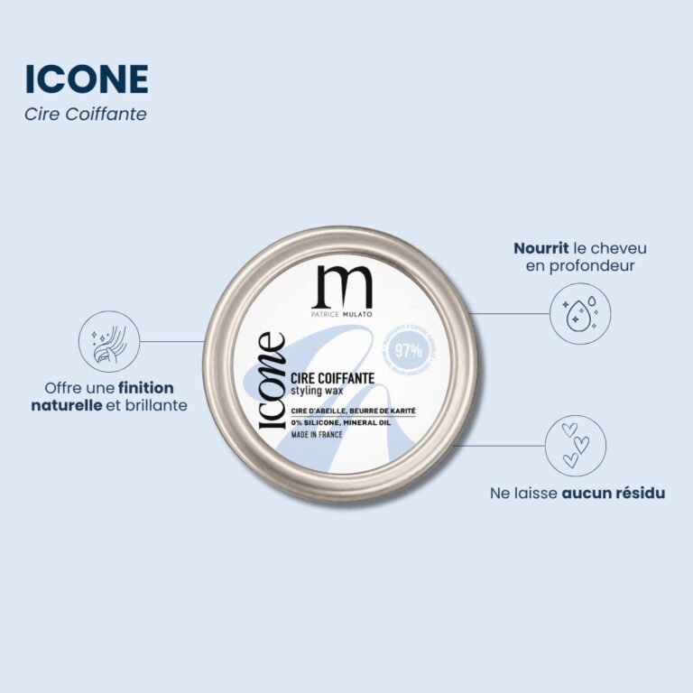Icone Cire Coiffante - 40 ml - Mulato