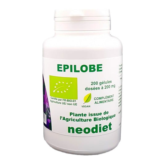 Epilobe (Epilo. Angustifolium) 200 mg - 200 Gélules - Bio - Vital Osmose