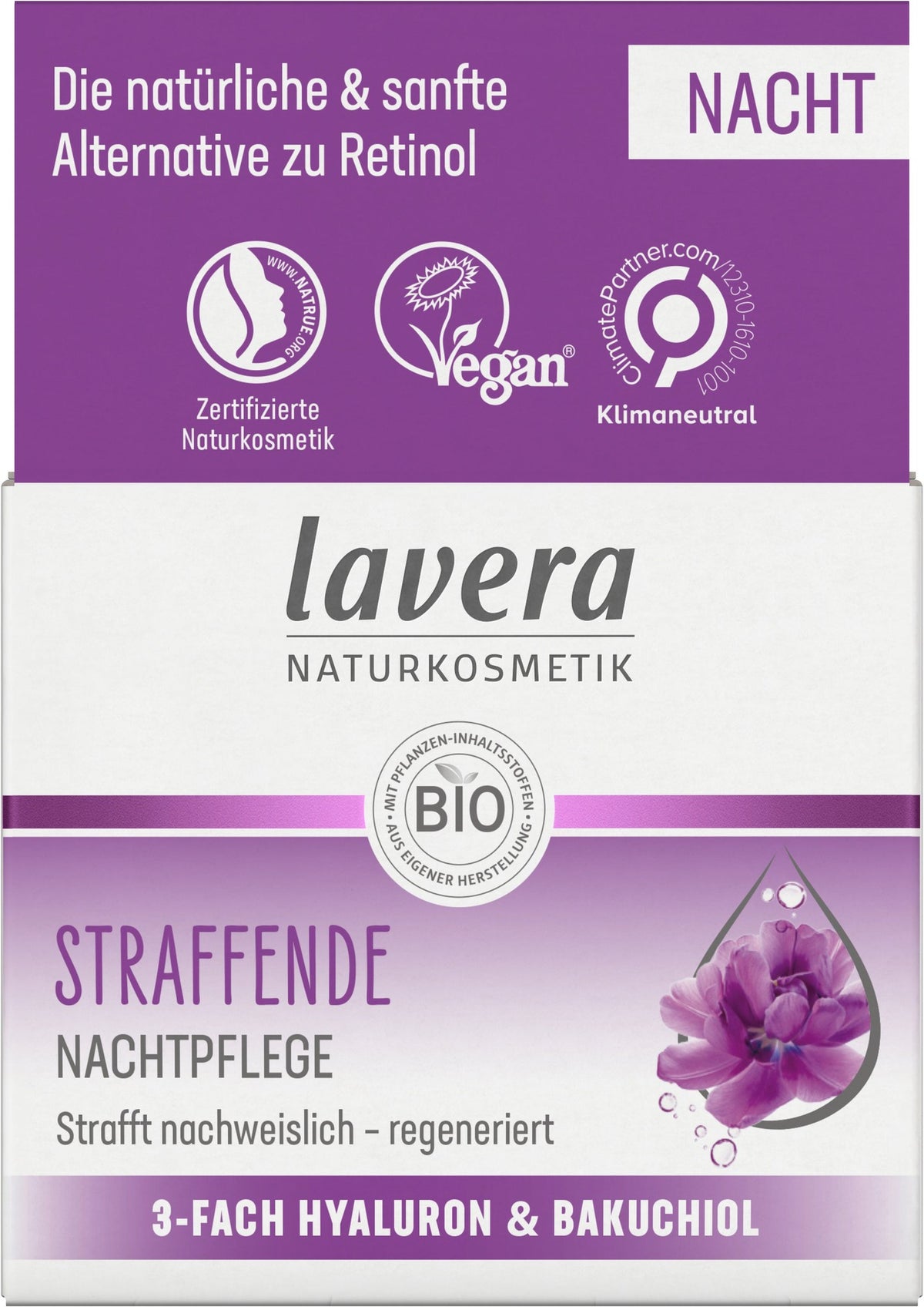 Soin de Nuit Raffermissant - 50 ml - Lavera