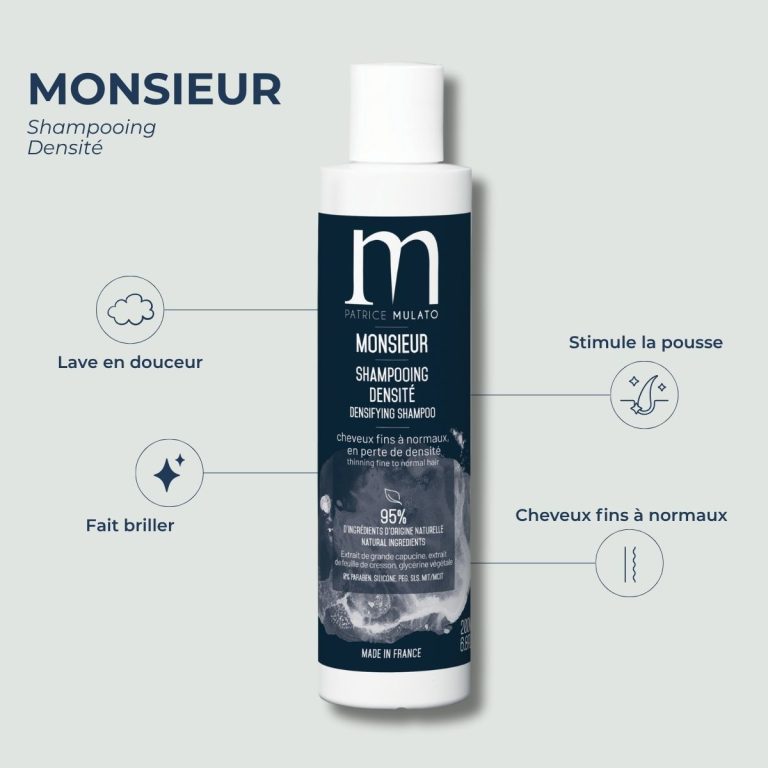 Monsieur Shampooing Densité - 200 ml - Mulato