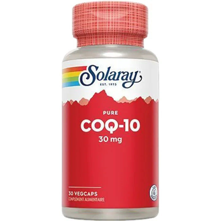 Co Q10 - 30 mg - 30 Gélules Végétales - Solaray