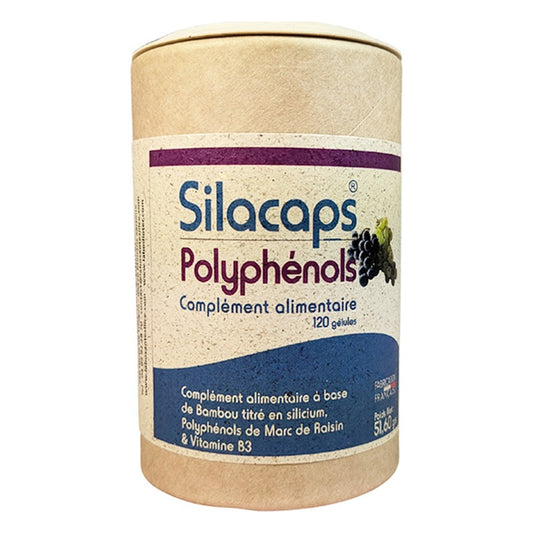 Silicaps® Polyphenols - 120 Gélules - Labo Sante Silice