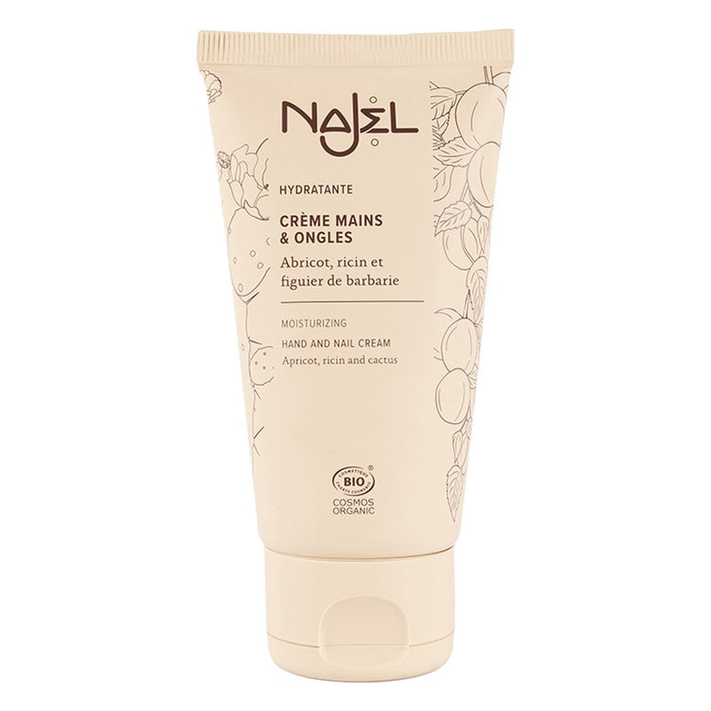 Crème Mains - Abricot et Figuier de Barbarie - 75 ml - Cosmos Organic - Najel