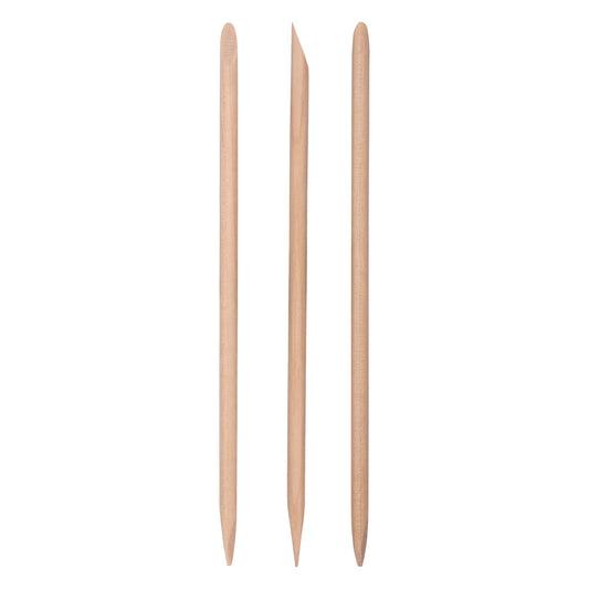 Bâtonnets de Manucure en Bois - 3 Pièces - Bio - Niyok