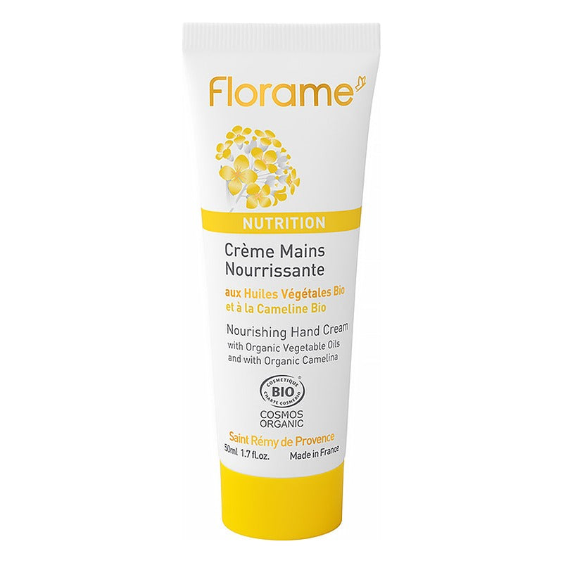 Crème Mains Nourrissante - 50 ml - Cosmos Organic - Florame