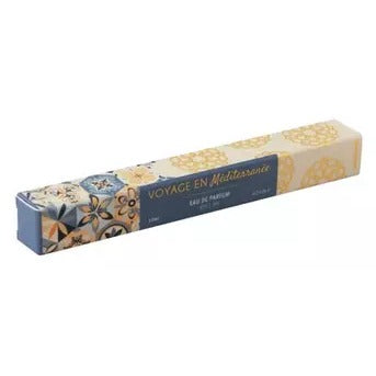 Eau de Parfum Voyage en Méditerranée - Fleuri Ensoleillé - Bio - Bioveillance - Roll-On 10 ml