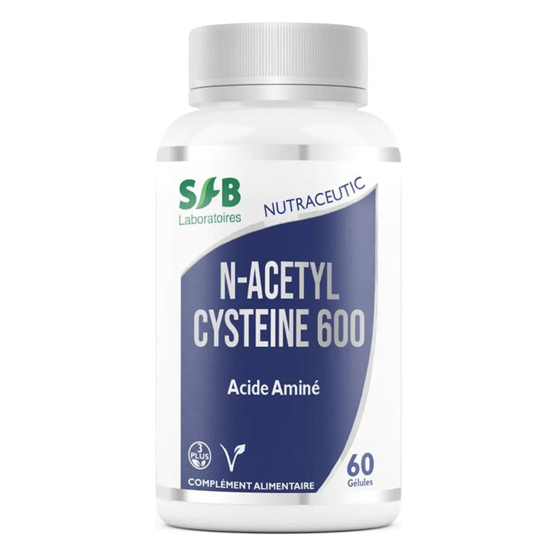 NAC N-Acetyl Cysteine 600 mg - 60 comprimés - SFB Laboratoires