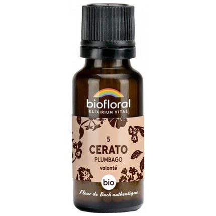 Fleur de Bach - Cerato (Plumbago) - Bio - 19,5 g - Biolfloral