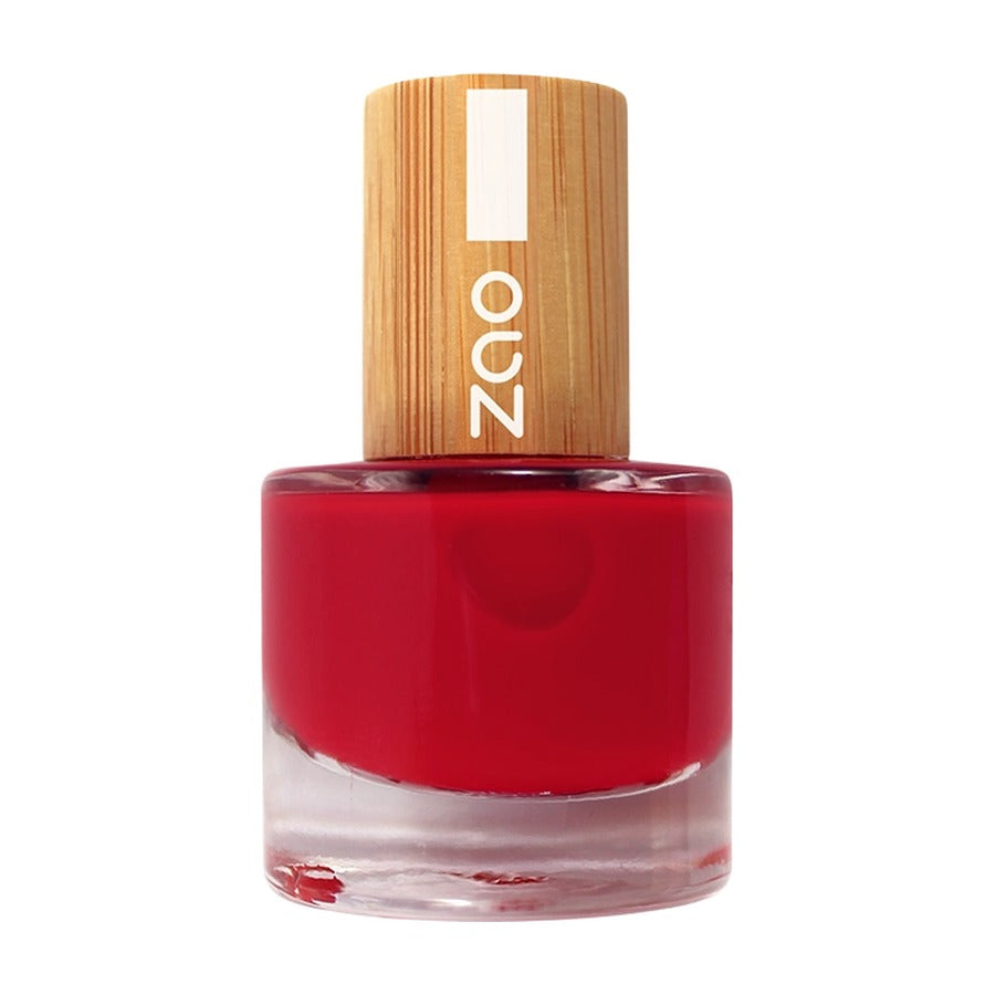 Vernis à Ongles - 8 ml - Zao - 650 - Rouge Carmin
