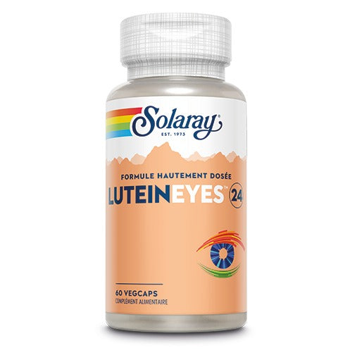 Lutéine Eyes HD - 24 mg - 60 Gélules Végétales - Solaray