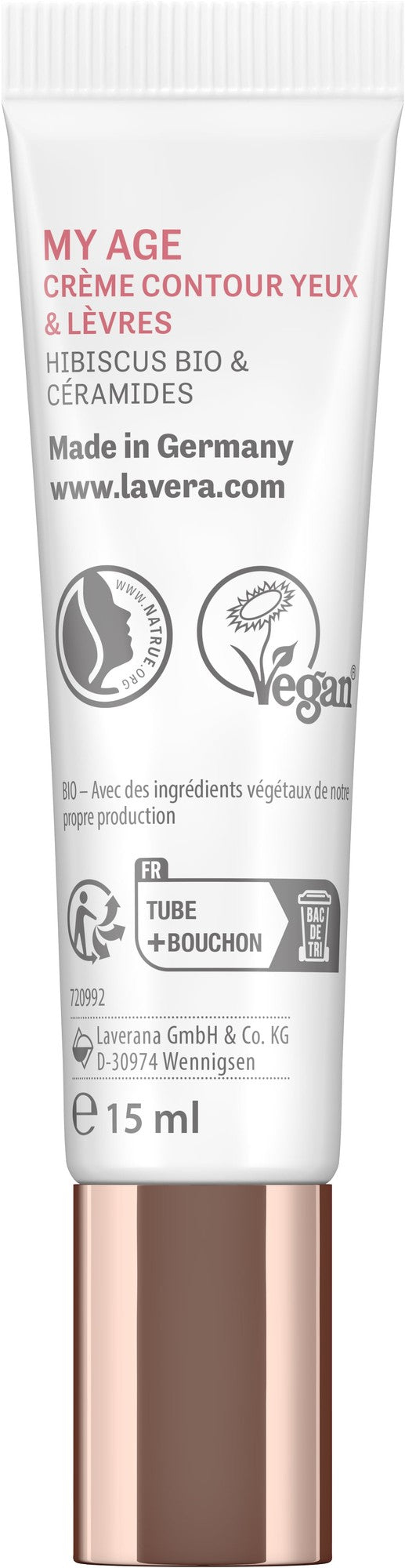 Crème Contour des Yeux My Age - 15 ml - Lavera