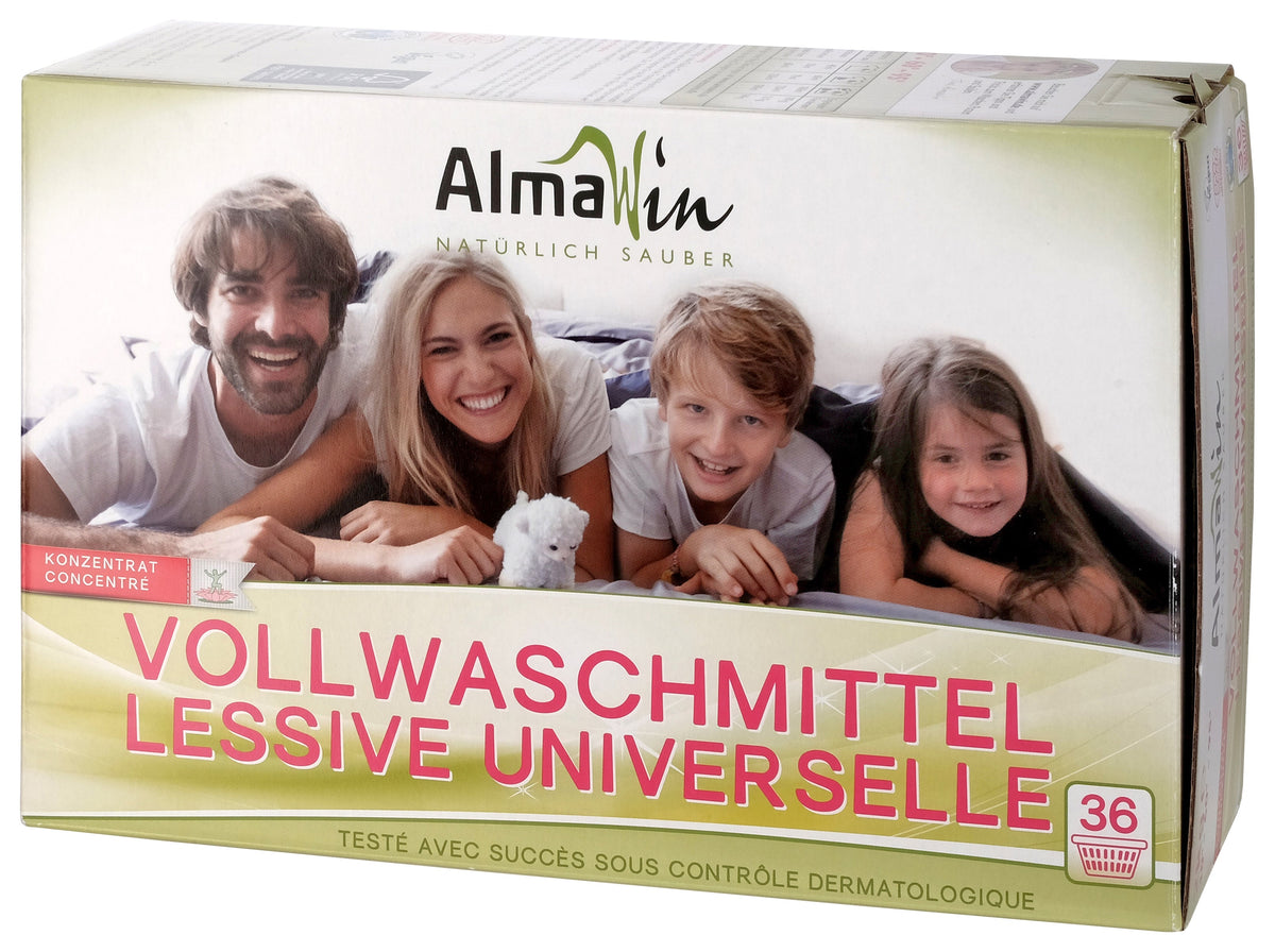 Lessive en Poudre Universelle Concentrée - 2 kg - Bio - AlmaWin