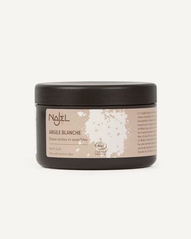 Argile Blanche en Poudre - 90 g - Vegan - Najel