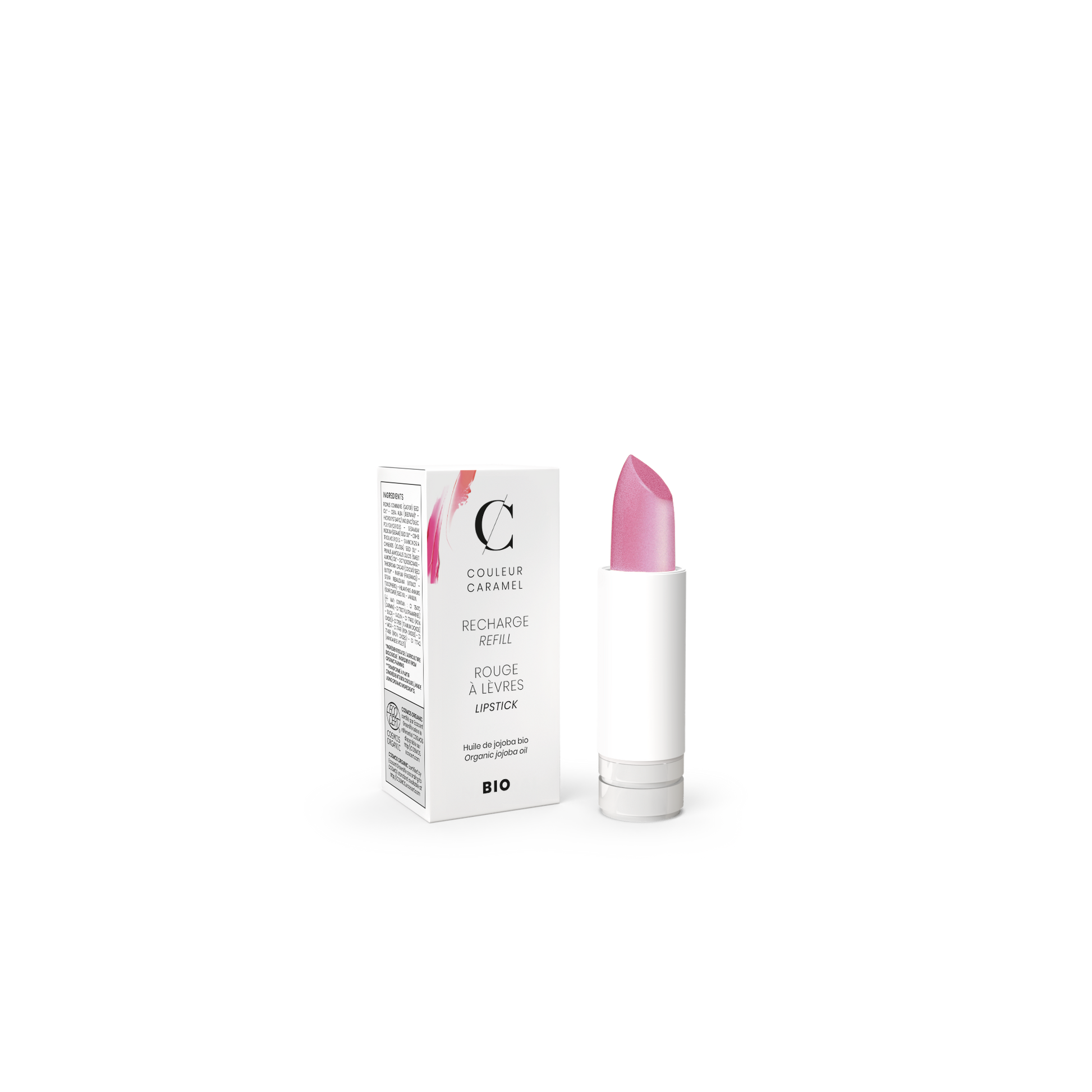 Recharge Rouge à Lèvres Métal n°206 - Framboise - 3,5 g - Couleur Caramel