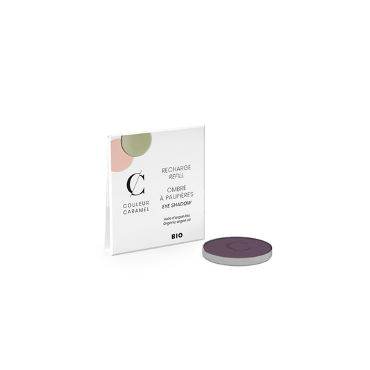 Recharge Ombre à Paupières n°036 - Mauve Sombre Mat - 1,3 g - Couleur Caramel