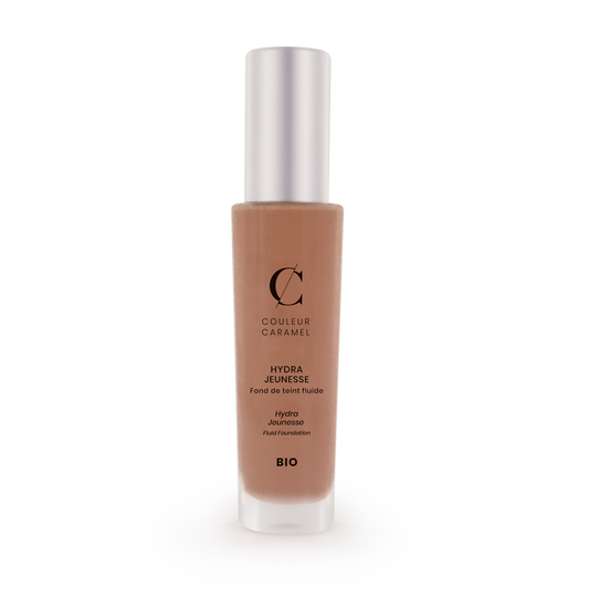 Fond de Teint Hydra Jeunesse n°26 - Beige Ambré - 30 ml - Couleur Caramel