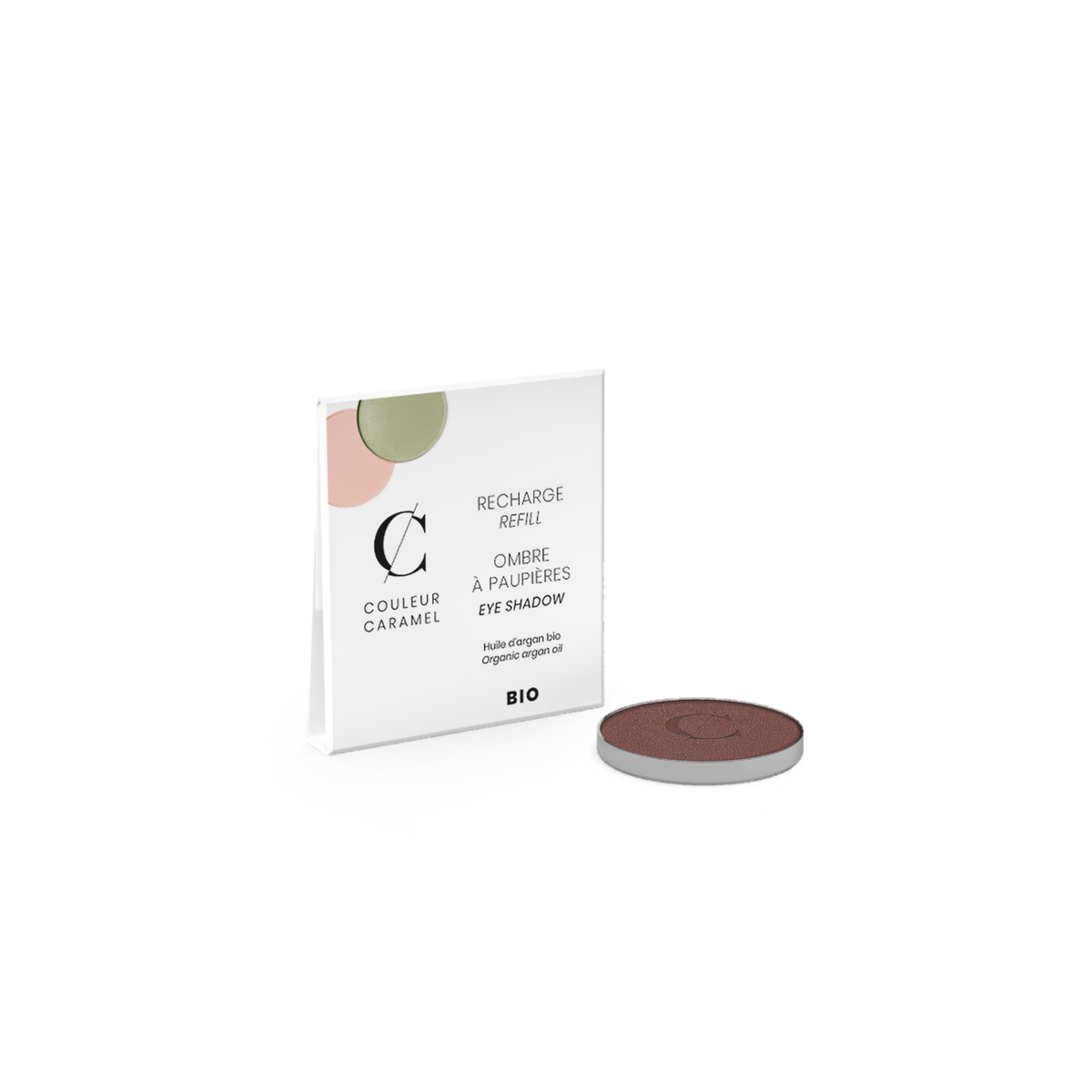 Recharge Ombre à Paupières n°143 - Marron Cuivré Nacré - 1,3 g - Couleur Caramel