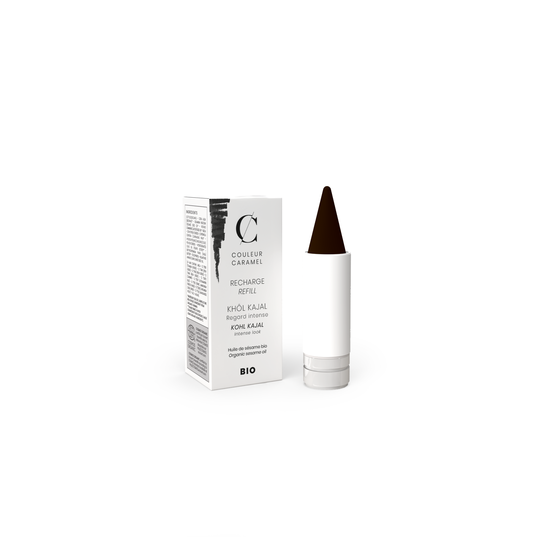 Recharge Khôl Kajal n°16 - Brun - 3,5 g - Couleur Caramel
