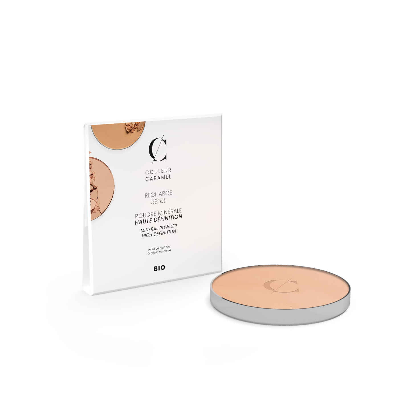 Recharge Poudre Minérale Haute Définition n°002 - Beige Clair - 7,5 g - Couleur Caramel