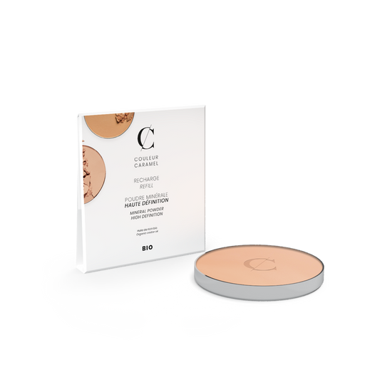 Recharge Poudre Minérale Haute Définition n°002 - Beige Clair - 7,5 g - Couleur Caramel