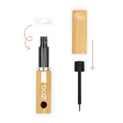 Eyeliner Pinceau 071 - Brun Foncé - 3,8 ml - Zao