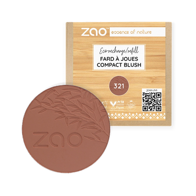 Recharge Fard à Joues 321 - Brun Orange - 9 g - Zao