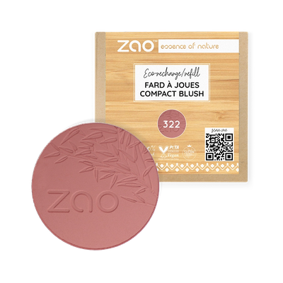 Recharge Fard à Joues 322 - Brun Rose - 9 g - Zao