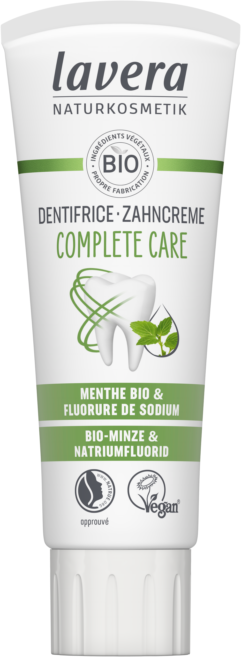 Dentifrice Complet Care Menthe - 75 ml - Lavera