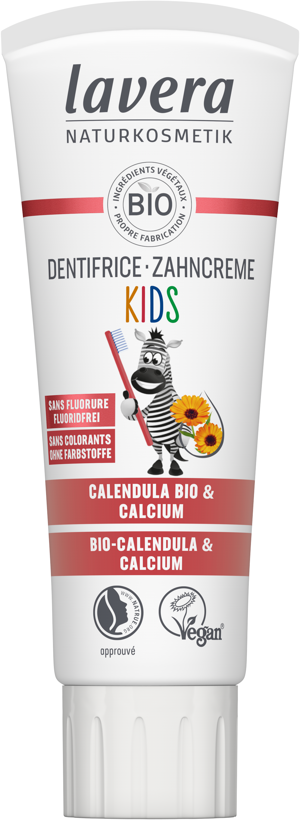 Dentifrice Kids sans Silicium - 75 ml - Lavera