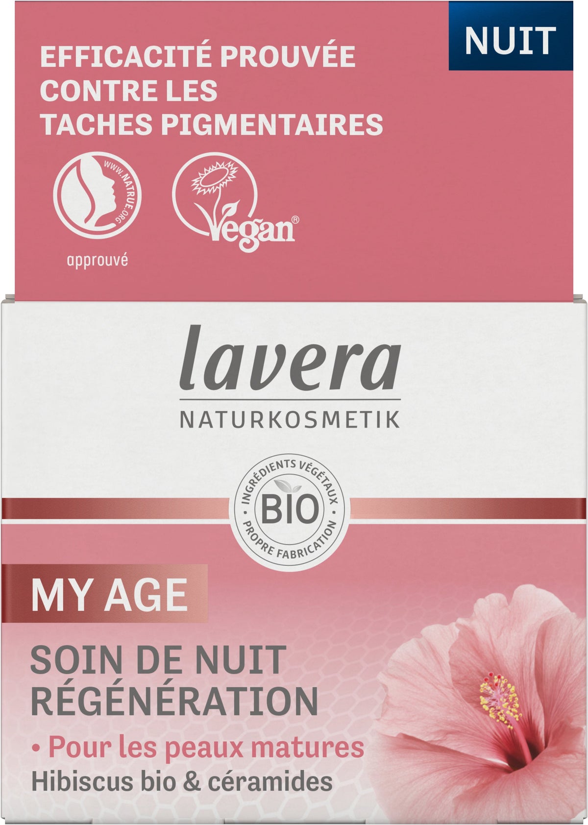 Soin de Nuit Régénération My Age - 50 ml - Lavera