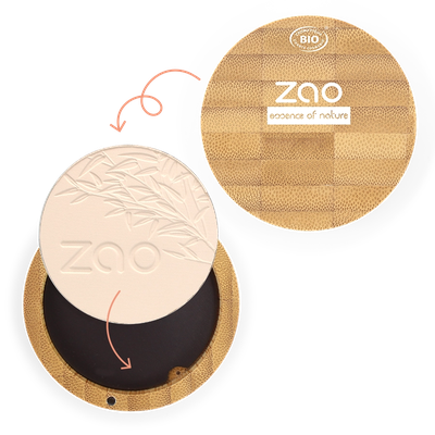 Poudre Compacte 302 - Beige Rosé - 9 g - Zao