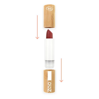 Rouge à Lèvres Cocoon 415 - Nude Pêche - 3,5 g - Zao