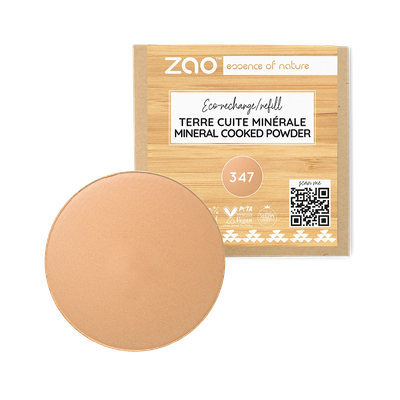 Recharge Terre Cuite Minérale 347 - Beige Abricot - 15 g - Zao