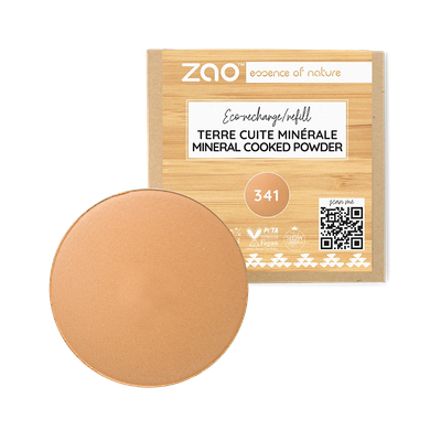Recharge Terre Cuite Minérale 341 - Beige Cuivré - 15 g - Zao